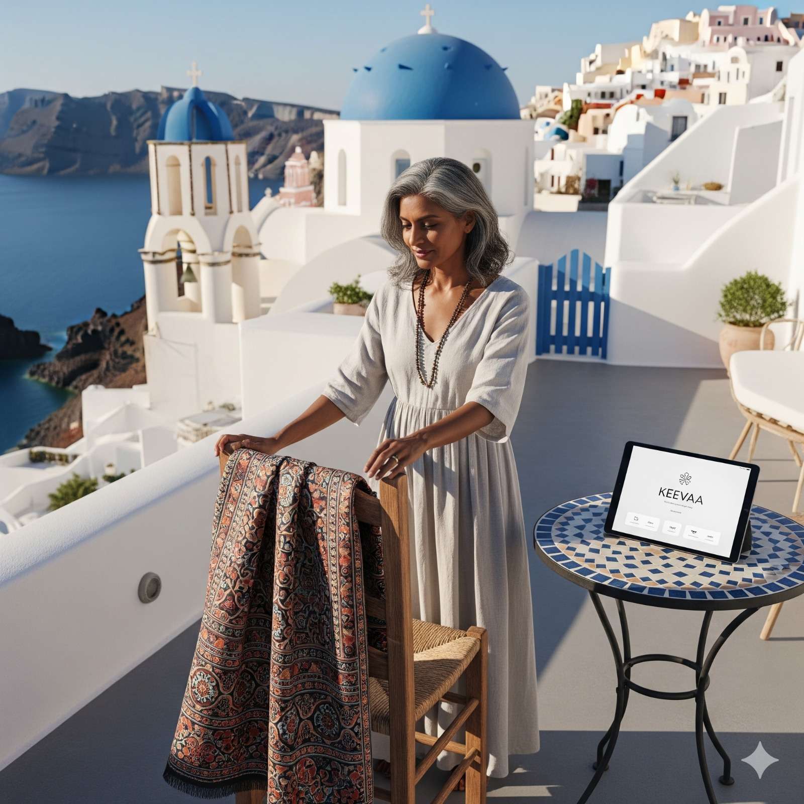 Santorini Blues, Indian Hues: How Keevaa Connects Two Ancient Worlds for a Modern Entrepreneur
